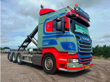 Xe tải nâng móc Scania R580 V8 hoglift. Air / Air suspension.: hình 2