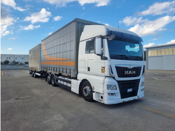 Xe tải thùng mui bạt MAN TGX 26.440