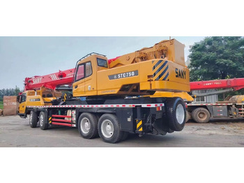 Cẩu bánh lốp Palfinger Sany Factory Direct Sale of Used SANY 75 Ton High-Powerful Truck Cran: hình 3 Cẩu bánh lốp Palfinger Sany Factory Direct Sale of Used SANY 75 Ton High-Powerful Truck Cran: hình 3