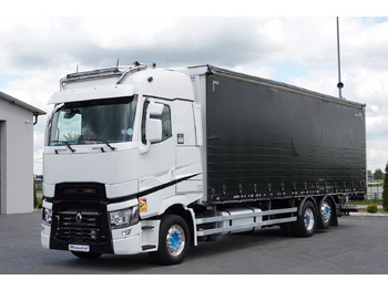 Xe tải thùng mui bạt Renault T 440 / 6X2 / SOLÓWKA / FIRANKA 9.5 M / I-PARK C: hình 2