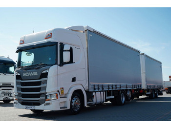 Xe tải thùng mui bạt SCANIA R 450