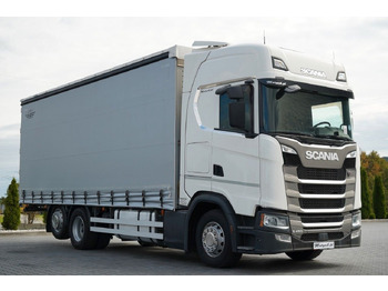 Xe tải thùng mui bạt SCANIA S 450