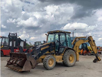Máy xúc trước múc sau CATERPILLAR