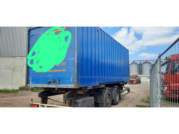 Xe chở container/ Rơ moóc hoán đổi thân Schmitz Cargobull Containeranhänger mit Container: hình 5