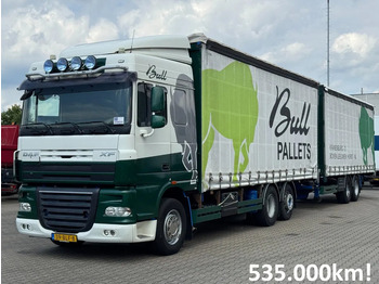 Xe tải thùng mui bạt DAF XF 105 460