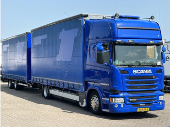 Xe tải hộp Scania R410 Jumbo Combi 115m3 Euro 6 Topline Retarder Doorlaadsysteem Full Air *NL-Truck*: hình 2