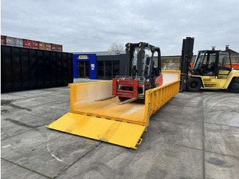 Thùng chứa hooklift mới Sidalco 11 m3 Inrijbak gekombinerrd pendel kiepklep: hình 4
