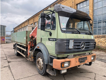 Xe tải thùng lửng/ Phẳng, Xe cẩu tự hành mới Mercedes-Benz SK 1824 Pritsche Atlas 125.1 Kran Klima Tempomat: hình 5