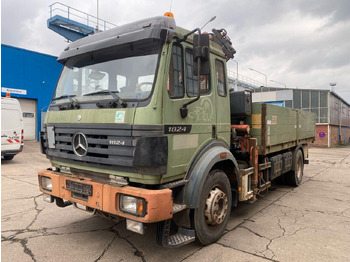 Xe tải thùng lửng/ Phẳng, Xe cẩu tự hành mới Mercedes-Benz SK 1824 Pritsche Atlas 125.1 Kran Klima Tempomat: hình 2