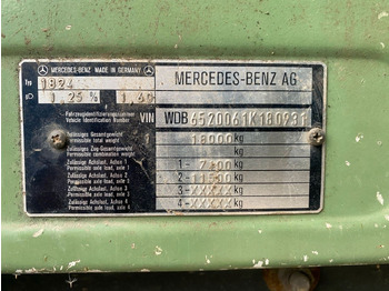 Xe tải thùng lửng/ Phẳng, Xe cẩu tự hành mới Mercedes-Benz SK 1824 Pritsche Atlas 125.1 Kran Klima Tempomat: hình 3