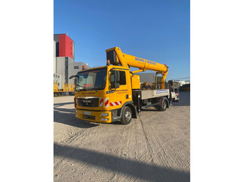 Nền bục trên không gắn trên xe tải RUTHMANN