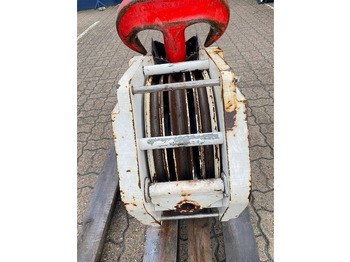 Cẩu gấp cho Máy móc xây dựng Terex Demag 80t hook block 3-sheaves, 21mm: hình 3 Cẩu gấp cho Máy móc xây dựng Terex Demag 80t hook block 3-sheaves, 21mm: hình 3