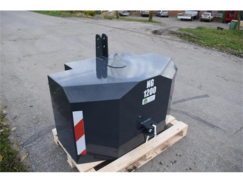 Đối trọng cho Máy móc nông nghiệp - - - 1200 kilo J-Maskiner: hình 3