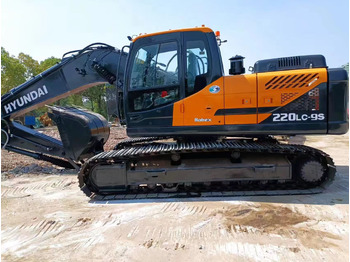 Máy xúc bánh xích Hyundai 220: hình 2 Máy xúc bánh xích Hyundai 220: hình 2