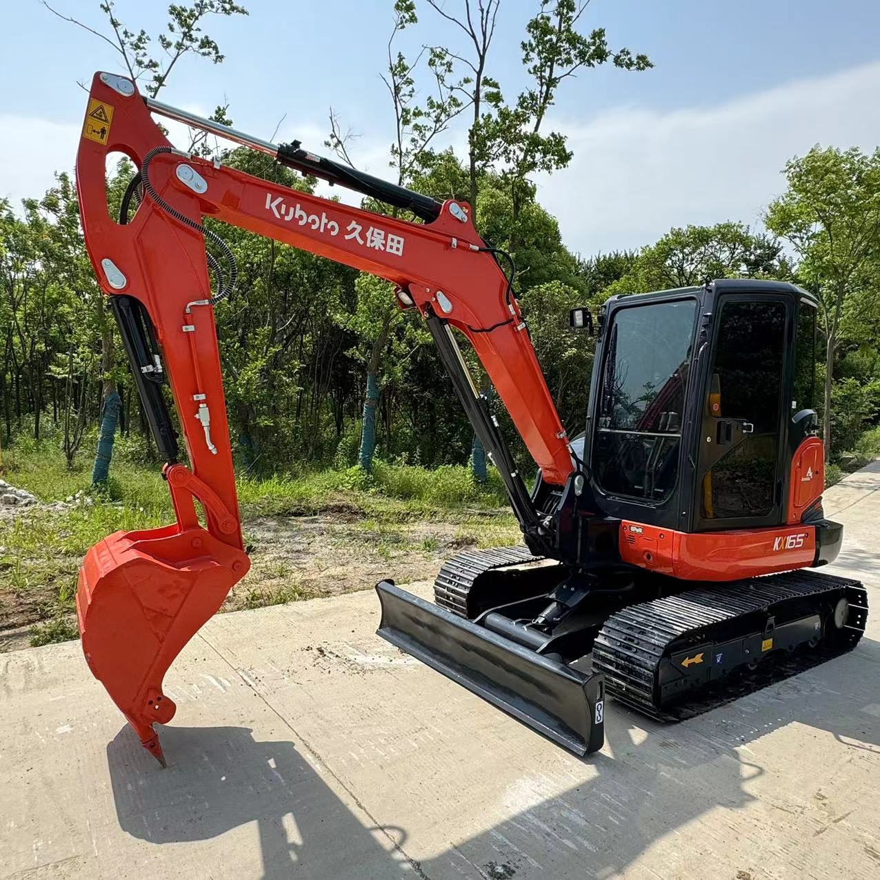 Máy xúc mini KUBOTA KX165: hình 4