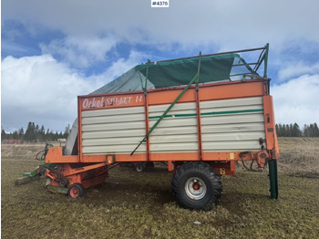 Trang thiết bị dàn trải 1990 Orkel Splitt 14 forage wagon: hình 5