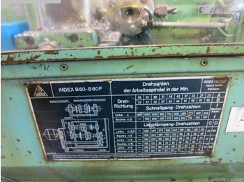 Máy gia công kim loại INDEX B 60: hình 2