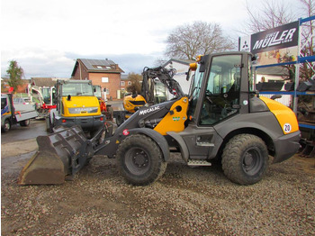 Máy xúc lật bánh lốp MECALAC