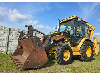 Máy xúc trước múc sau CATERPILLAR