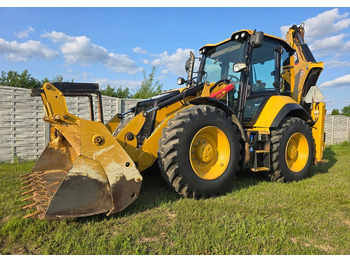 Máy xúc trước múc sau CATERPILLAR