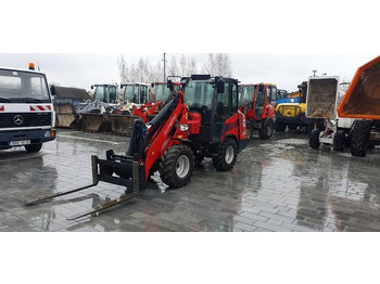 Máy xúc lật mini gấp khúc