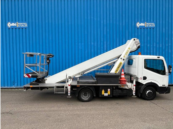 Nền bục trên không gắn trên xe tải PALFINGER
