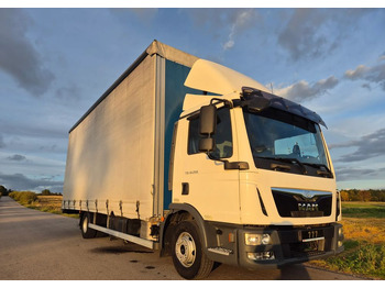 Xe tải thùng mui bạt MAN TGL 12.250 6.2m 7.6m HAK AUTOMAT KLIMA 12000kg ESP EURO 6 mega / TOP STAN / okazja nauka jazdy MOŻLIWOŚĆ DOSTOSOWANIA elka: hình 5