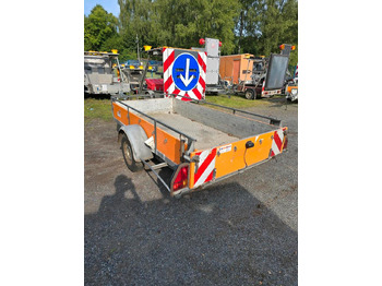 Rơ moóc 1500kg Tieflader Anhänger Auffahrrampe PKW-Anhänger höhenverstellbare Zugdeichsel mit Wechselzugöse: hình 2