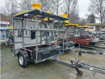 Rơ moóc Nissen AMD A2/13 Verkehrsleitanhänger Verkehrssicherungsanhänger: hình 2