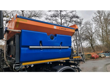 Máy dàn trải cát/ Muối Schmidt Stratos S25K-21 Salzstreuer Salzsilo für Unimog Mercedes Benz 405 U427 430 423 530 527 318 Winterdienst Aebi Schneepflug: hình 2