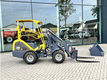 Máy xúc lật mini gấp khúc mới Eurotrac W11 Minishovel NEW!: hình 2