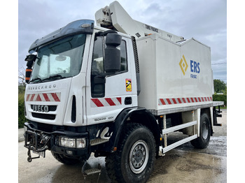Nền bục trên không gắn trên xe tải IVECO EuroCargo 150E