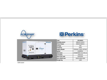 Bộ phát điện mới Perkins SP110GFS: hình 2