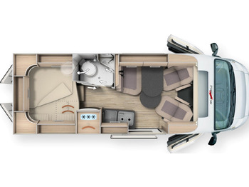 Xe van cắm trại Malibu Van charming GT skyview 600 DB K MJ25*Aufstellda: hình 2