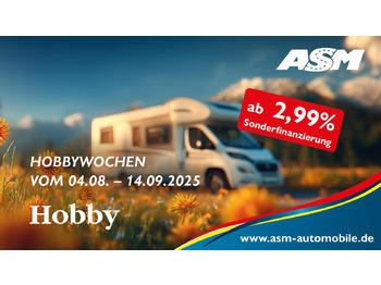 Xe cắm trại bán tích hợp HOBBY ONTOUR
