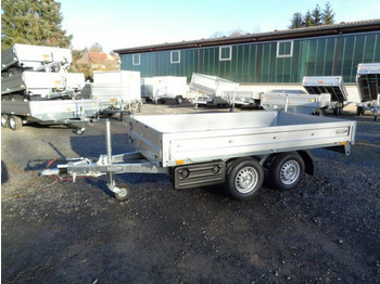 Rơ moóc thùng lửng/ Phẳng Böckmann PKW-Anhänger, 2,0 to. Hochlader,Staubox, Containernetz: hình 4