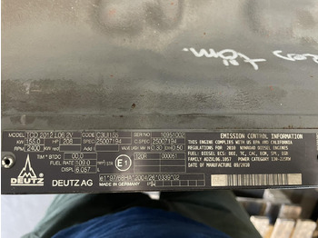Động cơ cho Máy móc công nghiệp Deutz TCD 2012 L06 2V  remanufactured short engine: hình 2