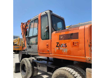 Máy xúc Used Japan Original Brand  Hitachi Zx 130w Wheel Excavator  Hitachi Zx120 130  200 Excavator for Sale [ Copy ] [ Copy ]: hình 3
