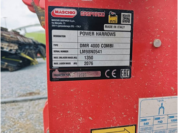 Bừa Maschio DMR 4000: hình 3