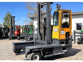 Xe tải tiếp cận 4 hướng Combilift C9000 / GAS / DUPLEX / 4700MM / FREE LIFT / POSITIONER / FORK SIDE SHIFT / EXCELLENT CONDITION: hình 4