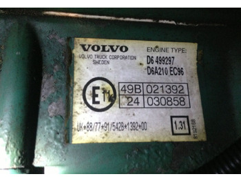 Động cơ cho Xe tải Volvo FL 612 D6A 210 E2 Volvo FL: hình 2 Động cơ cho Xe tải Volvo FL 612 D6A 210 E2 Volvo FL: hình 2