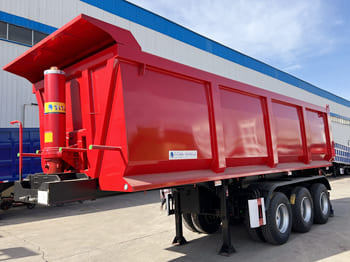 Sơ mi rơ moóc ben để vận chuyển vật liệu cồng kềnh mới TITAN 3 Axle Semi Container Tipper Trailer for Sale in Malawi: hình 3 Sơ mi rơ moóc ben để vận chuyển vật liệu cồng kềnh mới TITAN 3 Axle Semi Container Tipper Trailer for Sale in Malawi: hình 3