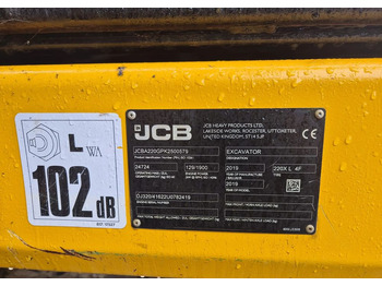 Máy xúc bánh xích JCB 220XLC: hình 2