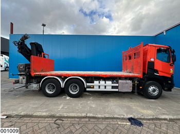Xe tải thùng lửng/ Phẳng, Xe cẩu tự hành Renault C 380 6x4, EURO 6, Hiab, Remote: hình 5