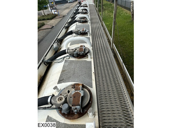 Cho thuê Trailor Fuel 40196 Liter, 9 Compartimenten Trailor Fuel 40196 Liter, 9 Compartimenten: hình 3