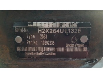 Thủy lực Liebherr 10292235 - Linde 2563 - Drive pump/Fahrpumpe: hình 4