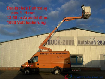 Nền bục trên không gắn trên xe tải IVECO Daily 50c11