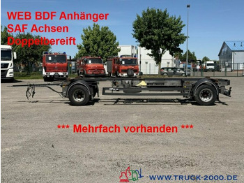 Xe chở container/ Rơ moóc hoán đổi thân WEB TRAILER