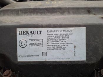 Động cơ Renault DXI11-460HP: hình 4