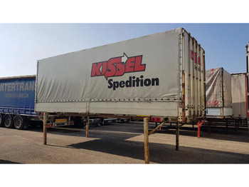 Rèm bên hoán đổi thân mới Krone 2 x 7,45m XL12642 Wechselbrücken Planen 2 x 7,45m XL12642 Wechselbrücken Planen: hình 2